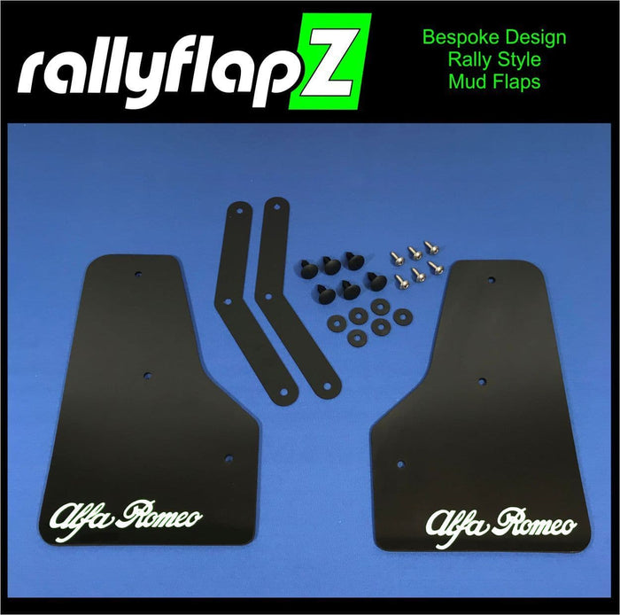 ALFA BRERA BLACK MUDFLAPS