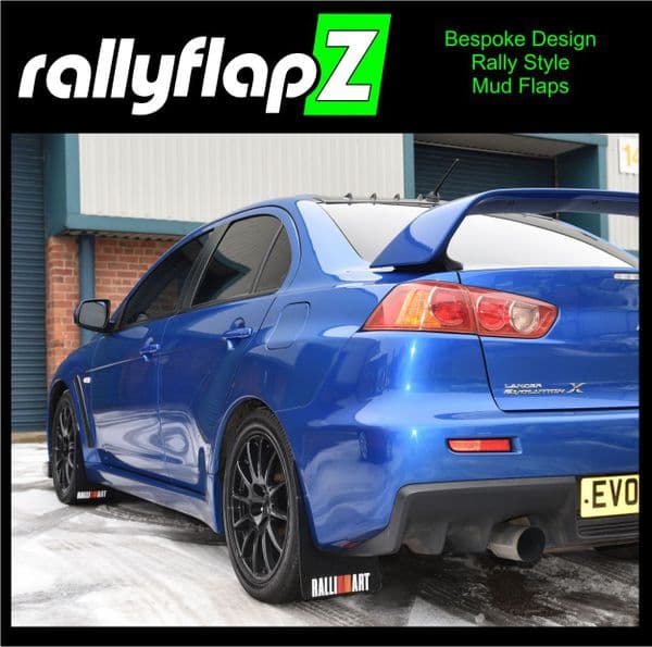 rallyflapZ to fit MITSUBISHI LANCER EVO 10 / X 2007-2015