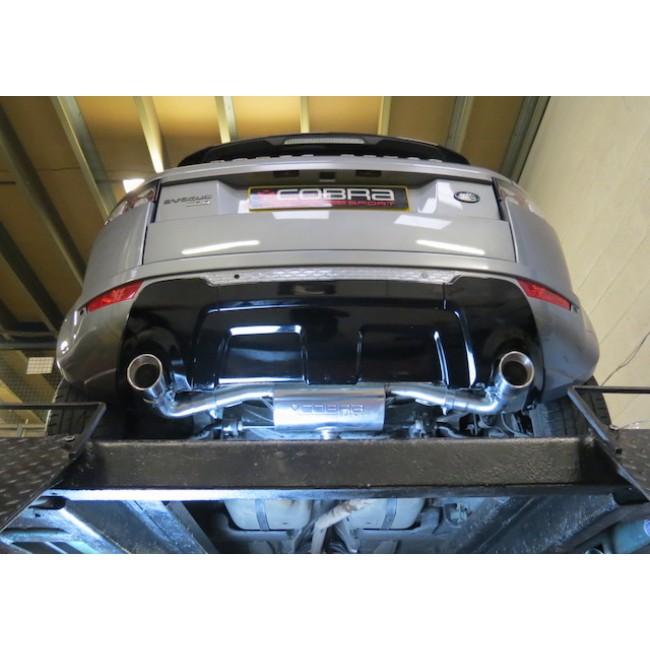 Range Rover Evoque (SD4 / TD4) Rear Box Performance Exhaust – Cobra Sport