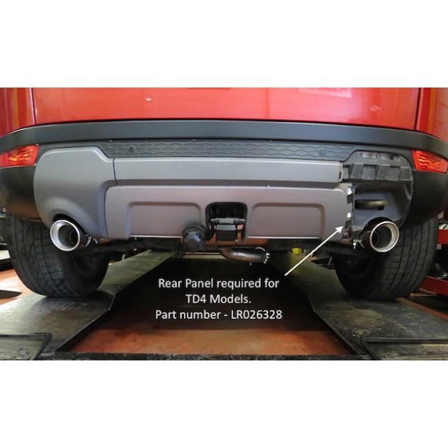 Range Rover Evoque (SD4 / TD4) Rear Box Performance Exhaust – Cobra Sport