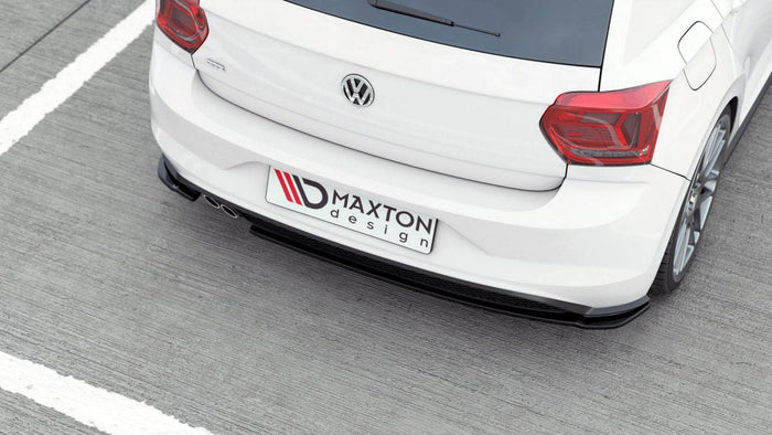 Maxton Design - Rear Side Splitters V.2 Volkswagen Polo GTI / R-Line Mk6 (2017-2021)