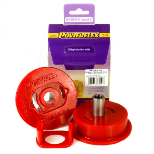 POWERFLEX - MEGANE II INC RS 225, R26 AND CUP (2002-2008) REAR LOWER ENGINE MOUNTING BUSH - Car Enhancements UK