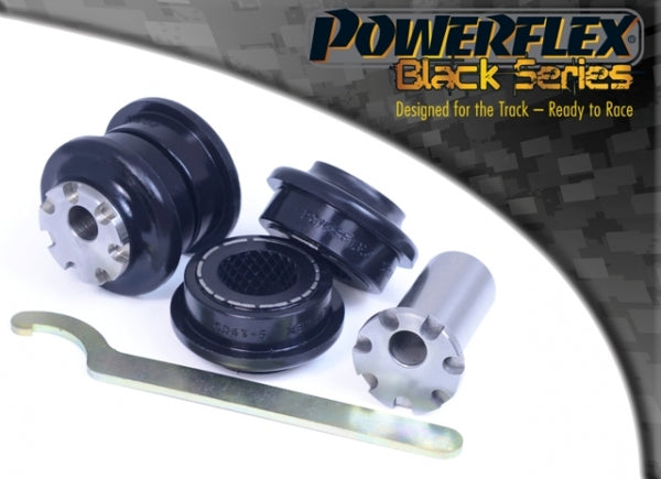 POWERFLEX BLACK SERIES - BMW F20, F21 (2011 - 2019) FRONT CONTROL ARM TO CHASSIS BUSH - CAMBER ADJUSTABLE - Car Enhancements UK