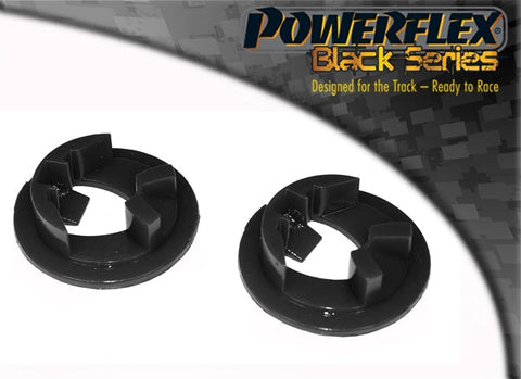 POWERFLEX BLACK SERIES - MEGANE II INC RS 225, R26 AND CUP (2002-2008) REAR LOWER ENGINE MOUNT INSERT - Car Enhancements UK