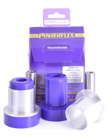 POWERFLEX - CLIO II INC 172 & 182 (1998-2012) REAR BEAM MOUNTING BUSH - Car Enhancements UK