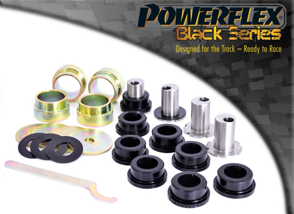 POWERFLEX BLACK SERIES - CLIO II INC 172 & 182 (1998-2012) FRONT LOWER WISHBONE BUSH, CAMBER ADJUSTABLE - Car Enhancements UK