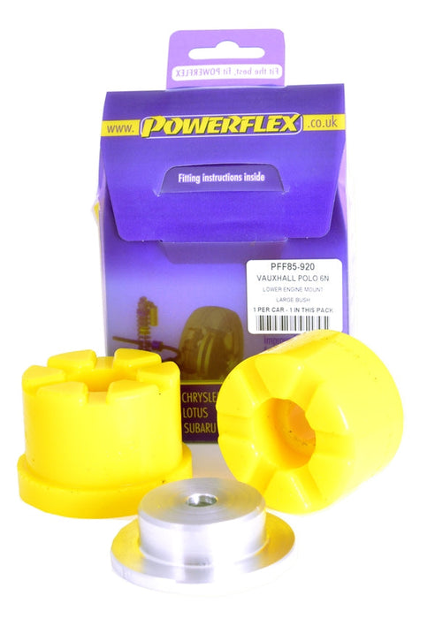POWERFLEX - VW LUPO (1999 - 2006) LOWER ENGINE MOUNT LARGE BUSH - Car Enhancements UK