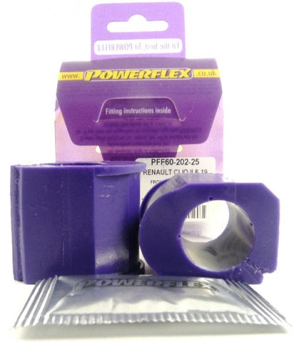 POWERFLEX - CLIO II INC 172 & 182 (1998-2012) FRONT ANTI ROLL BAR INNER BUSH 25MM - Car Enhancements UK