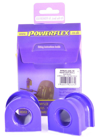 POWERFLEX - HONDA MK7 EP/EU INC. TYPE-R (2001 - 2005) REAR ANTI ROLL BAR BUSH 18MM - Car Enhancements UK