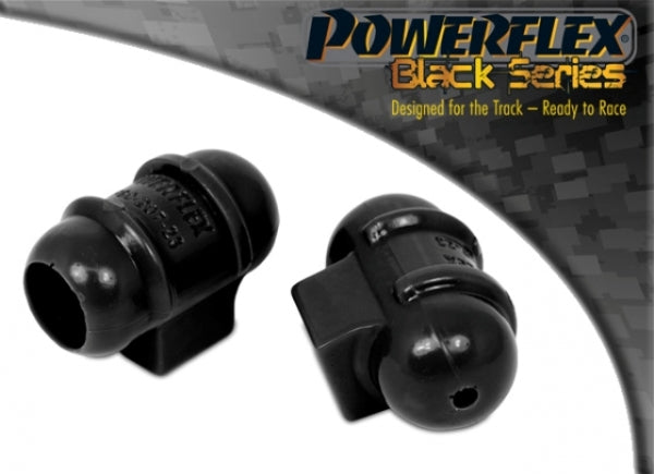 POWERFLEX BLACK SERIES - CLIO II INC 172 & 182 (1998-2012) FRONT ANTI ROLL BAR OUTER MOUNT 23MM - Car Enhancements UK