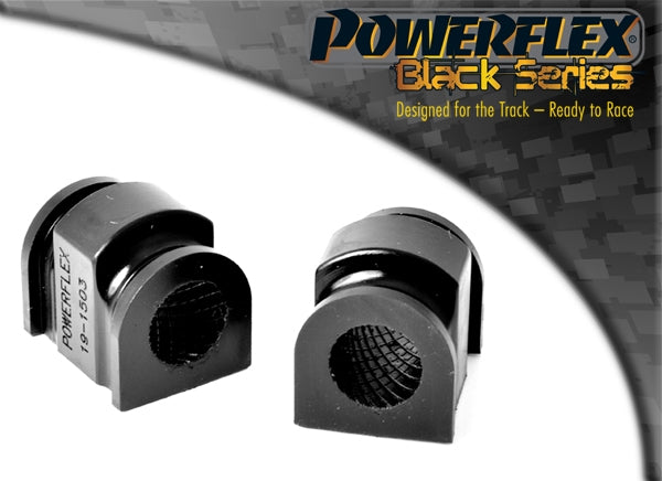 POWERFLEX BLACK SERIES - FORD FIESTA MK7 (2008 - 2017) FRONT ANTI ROLL BAR TO CHASSIS BUSH 22MM - Car Enhancements UK