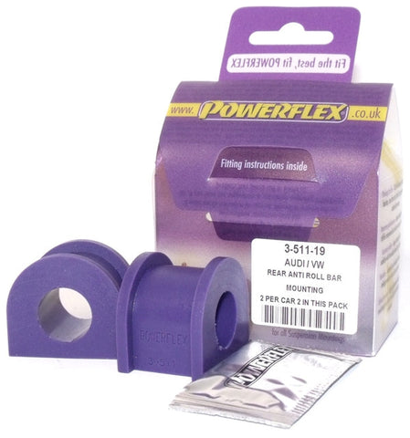 POWERFLEX - VW BEETLE & CABRIO 4MOTION (1998-2011) REAR ANTI ROLL BAR MOUNTING 19MM - Car Enhancements UK