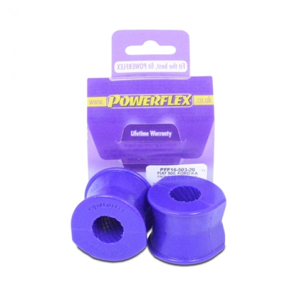 POWERFLEX - FIAT 500 (1.2-1.4L EXCL ABARTH) FRONT ANTI ROLL BAR BUSH 20MM - Car Enhancements UK