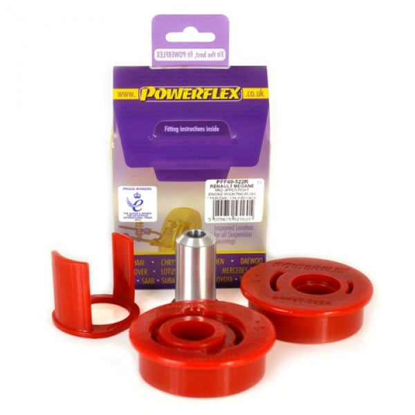 POWERFLEX - MEGANE II INC RS 225, R26 AND CUP (2002-2008) UPPER RIGHT ENGINE MOUNTING BUSH - Car Enhancements UK