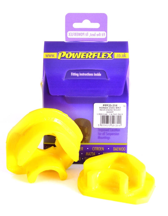 POWERFLEX - HONDA MK7 EP/EU INC. TYPE-R (2001 - 2005) REAR ENGINE MOUNT INSERT - Car Enhancements UK