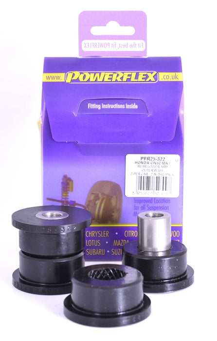 POWERFLEX - HONDA MK7 EP/EU INC. TYPE-R (2001 - 2005) REAR LOWER ARM OUTER FRONT BUSH 12MM - Car Enhancements UK