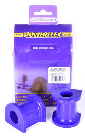 POWERFLEX - VW T5 TRANSPORTER (2003-2015) REAR ANTI ROLL BAR BUSH TO CHASSIS 22MM - Car Enhancements UK