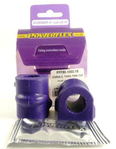 POWERFLEX - ASTRA MK4 - ASTRA G (1998 - 2004) FRONT ANTI ROLL BAR MOUNTING BUSH 18MM - Car Enhancements UK