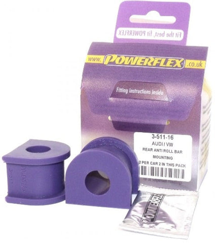 POWERFLEX - VW BEETLE & CABRIO 4MOTION (1998-2011) REAR ANTI ROLL BAR MOUNT 16MM - Car Enhancements UK