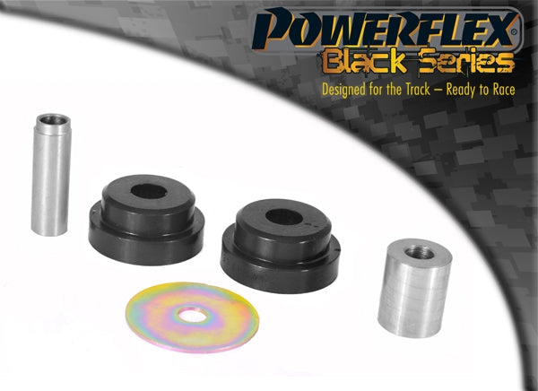 POWERFLEX BLACK SERIES - FORD FIESTA MK6 INC ST (2002-2008) LOWER ENGINE MOUNT SMALL BUSH 25MM OVAL BRACKET - Car Enhancements UK
