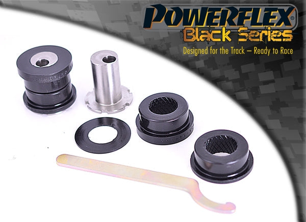 POWERFLEX BLACK SERIES - HONDA MK7 EP/EU INC. TYPE-R (2001 - 2005) REAR UPPER ARM OUTER BUSH, CAMBER ADJUSTABLE - Car Enhancements UK