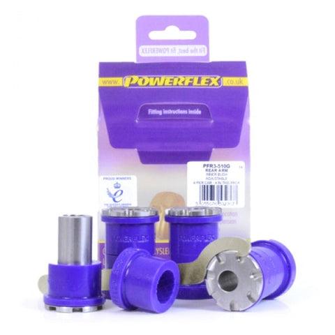 POWERFLEX - VW BEETLE & CABRIO 4MOTION (1998-2011) REAR ARM INNER BUSH CAMBER ADJUSTABLE - Car Enhancements UK