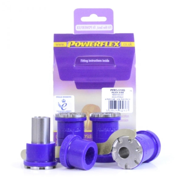 POWERFLEX - VW BEETLE & CABRIO 4MOTION (1998-2011) REAR ARM INNER BUSH CAMBER ADJUSTABLE - Car Enhancements UK