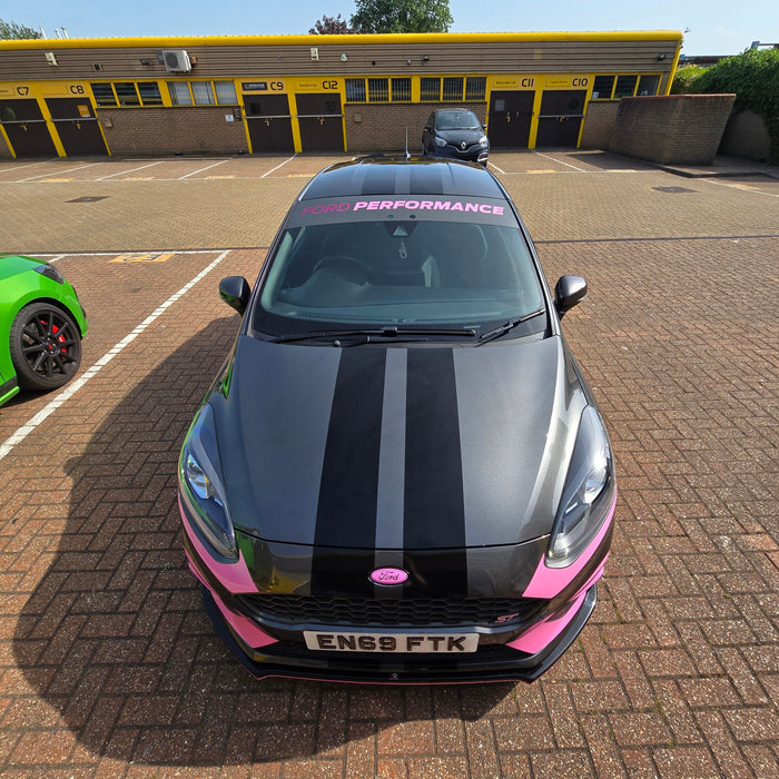 Mk8 Ford Fiesta "Up and Over" Stripes