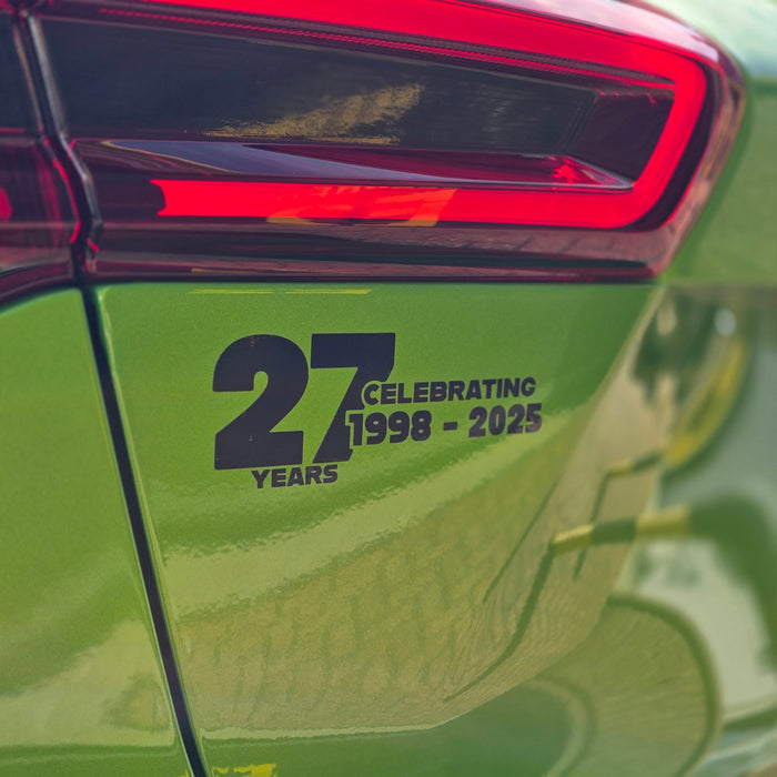 Focus Heritage Decal Sticker (1998-2025) - V2