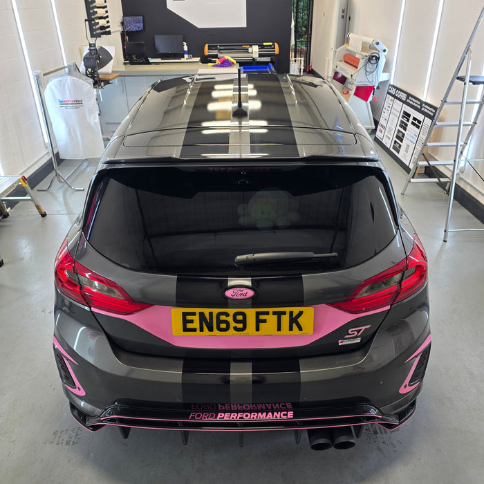 Mk8 Ford Fiesta "Up and Over" Stripes