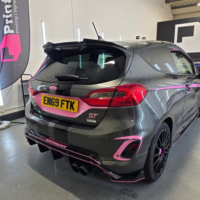 Mk8 Ford Fiesta "Up and Over" Stripes