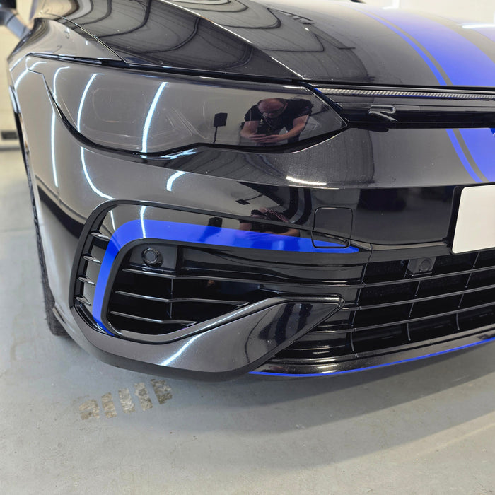 Golf R mk8 (Pre facelift) Front Outer Quarter Decals