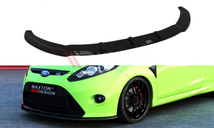Maxton Design - FRONT SPLITTER FORD FIESTA MK7 (FOR RS LOOK BUMPER)