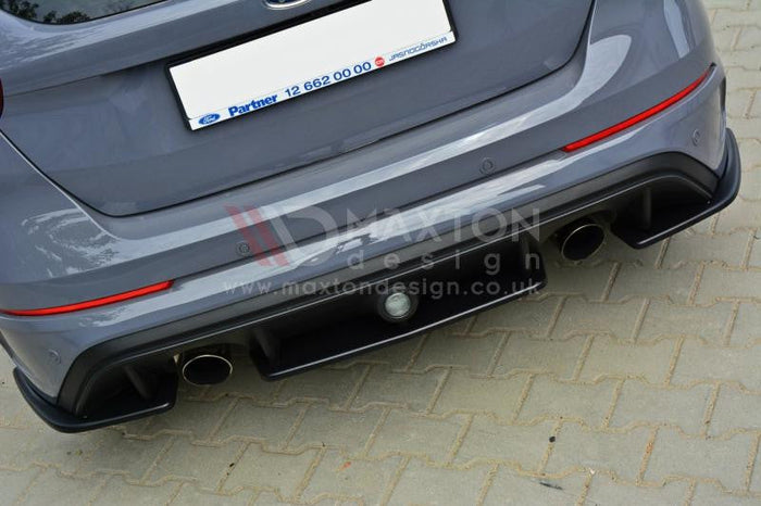 Maxton Design - REAR SIDE SPLITTERS FORD FOCUS MK3 RS