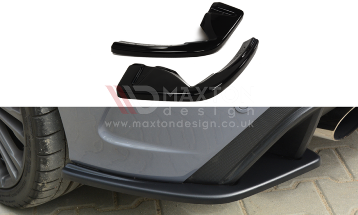 Maxton Design - REAR SIDE SPLITTERS FORD FOCUS MK3 RS