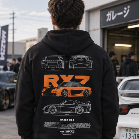 RX7 Drivers Collective Hoodie