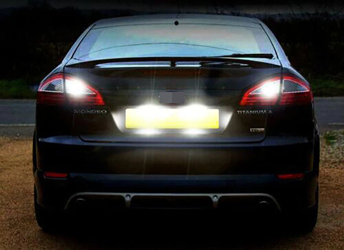 BriteVue Full LED Number Plate Light Units (Pair) – Sealed SMD Replacement (T10 | W5W) - Ford Kuga MK1 (2007-2012)