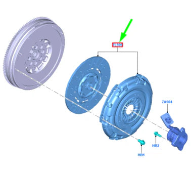 Genuine Ford Clutch – Ford Focus MK4 / MK4.5 ST (MK3 Focus RS Upgrade Clutch)