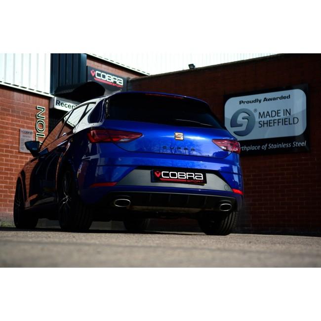 Cobra Exhausts - Seat Leon Cupra 290/300 (GPF) (18-20) Resonator Delete Performance Exhaust | Car Enhancements UK