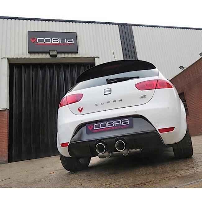 Cobra Exhausts - Seat Leon Cupra R Mk2 1P 2.0 T FSI (10-12) Cat Back Performance Exhaust | Car Enhancements UK
