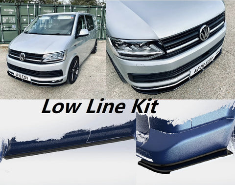Volkswagen Transporter T6 Non-Sportline Long Wheelbase Styling Factory Low Line Kit - TRC Performance Styling