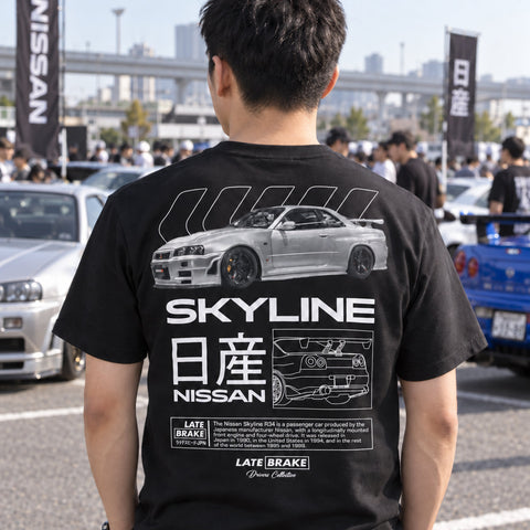 Skyline R34 Drivers Collective T-Shirt