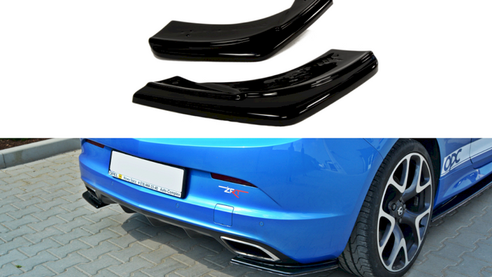 Maxton Design - REAR SIDE SPLITTERS OPEL ASTRA J OPC / VXR