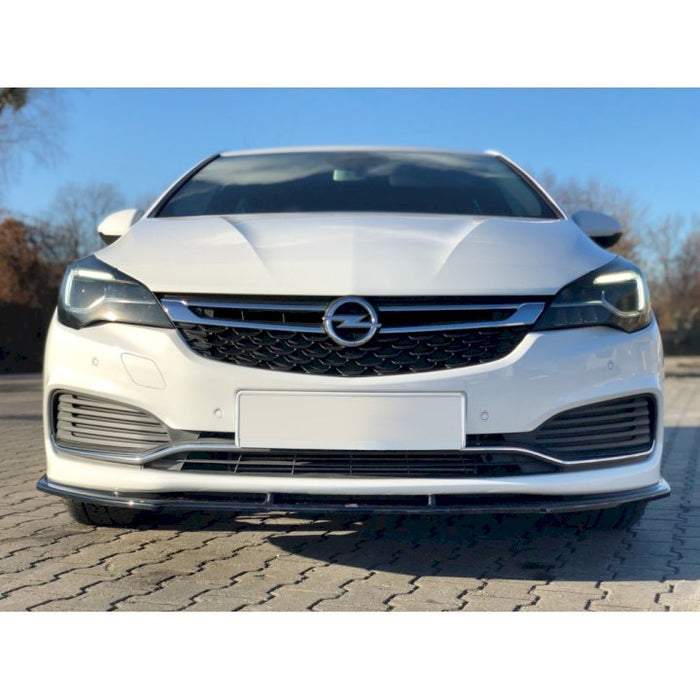 Maxton Design - FRONT SPLITTER V.1 OPEL/VAUXHALL ASTRA K OPC-LINE/VX-LINE (2015-2019)