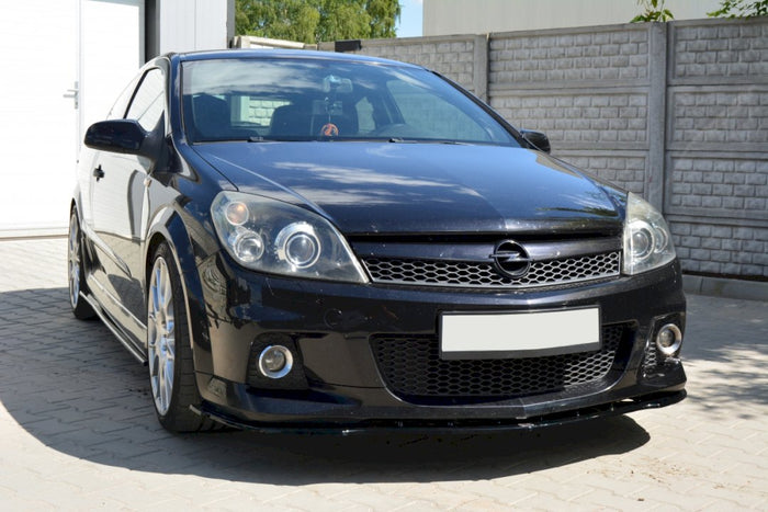 Maxton Design - FRONT SPLITTER OPEL ASTRA H (FOR OPC / VXR)