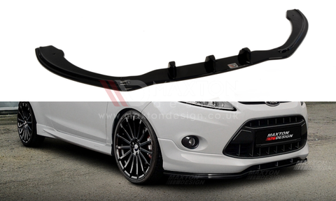 Maxton Design - FRONT SPLITTER FOR FIESTA MK7 (FOR ST-LINE / ZETEC S)