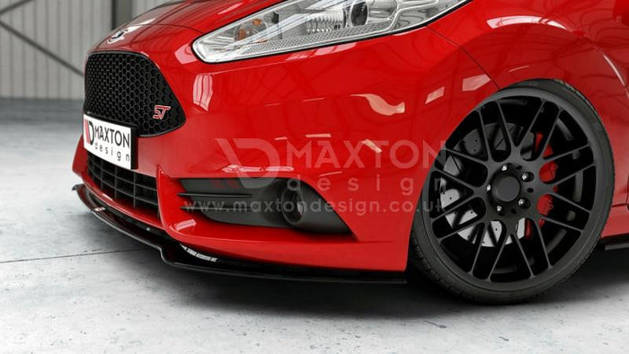 Maxton Design - FRONT SPLITTER V.3 FIESTA MK7 ST FACELIFT 2013-2017