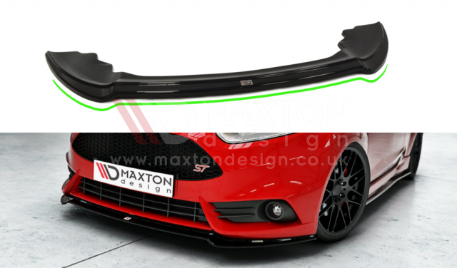 Maxton Design - FRONT SPLITTER V.3 FIESTA MK7 ST FACELIFT 2013-2017