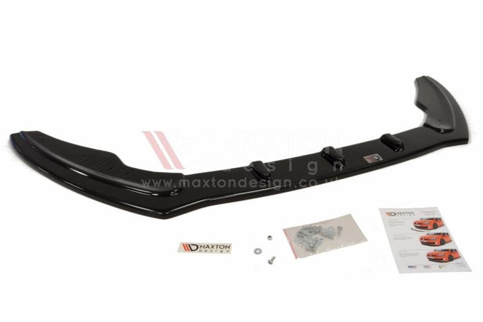 Maxton Design - FRONT SPLITTER FIESTA MK7 FACELIFT 2013-2017 (None Body Kit Version