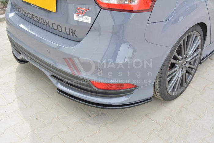 Maxton Design - REAR SIDE SPLITTERS FORD FOCUS 3 ST (FACELIFT)